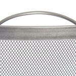 Silverflame 25" Nickel Fire Guard 